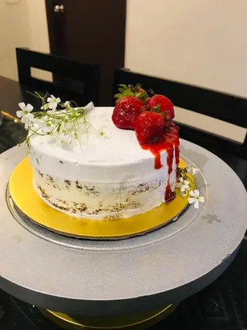Tres-leaches cake