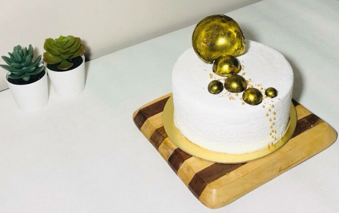 Tres-leaches cake